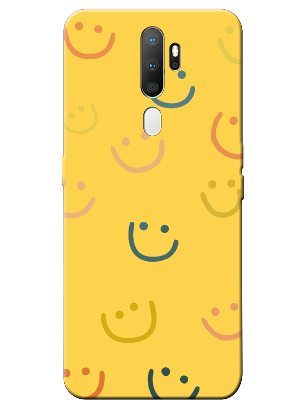 Oppo%20A5%202020%20Emoji%20Gülen%20Yüz%20Sarı%20Telefon%20Kılıfı