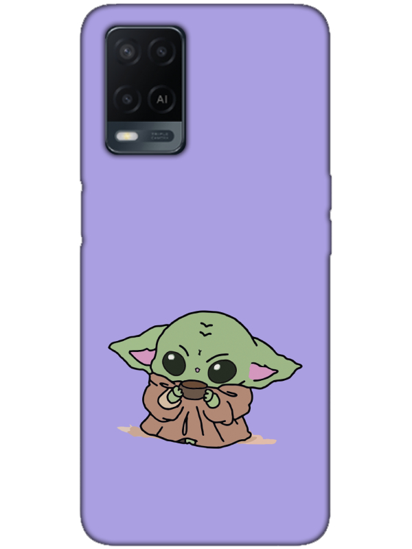 Oppo%20A54%20Baby%20Yoda%20Lila%20Telefon%20Kılıfı