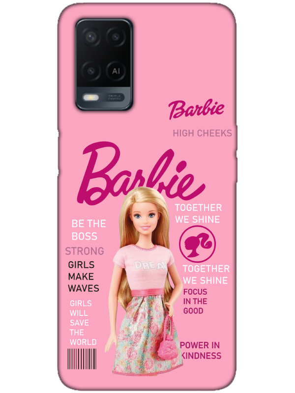 Oppo%20A54%20Barbie%20Pembe%20Telefon%20Kılıfı