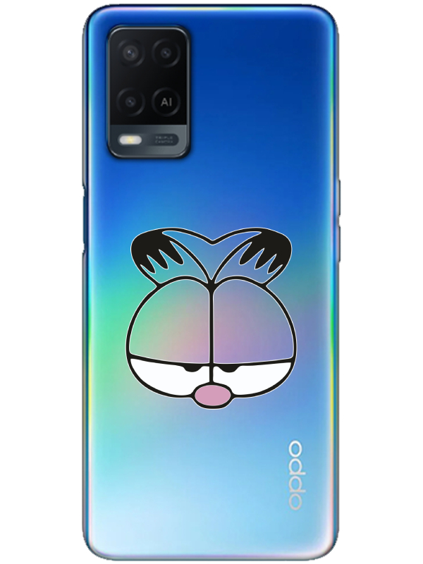 Oppo%20A54%20Garfield%20Şeffaf%20Telefon%20Kılıfı