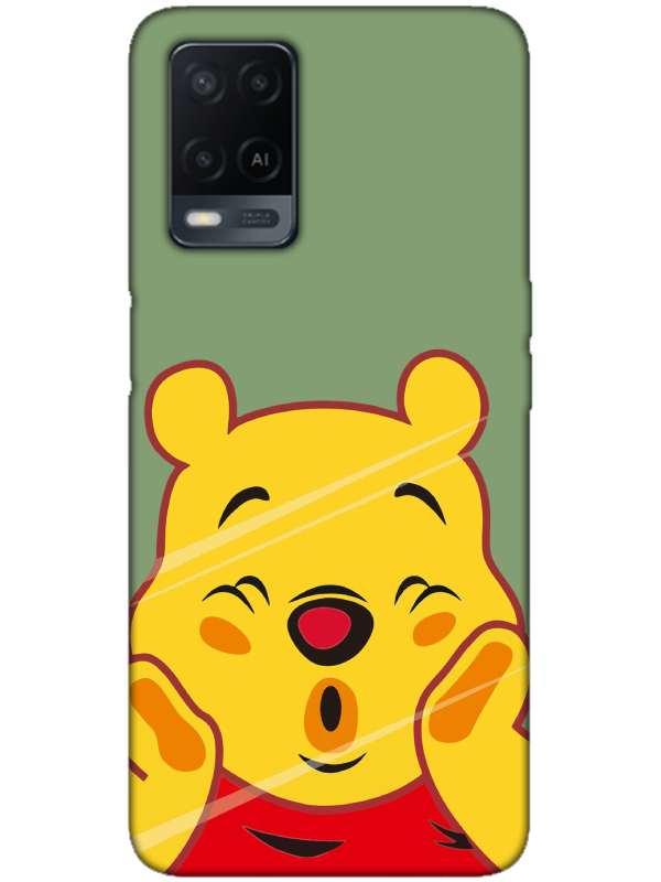 Oppo%20A54%20Winnie%20The%20Pooh%20Yeşil%20Telefon%20Kılıfı