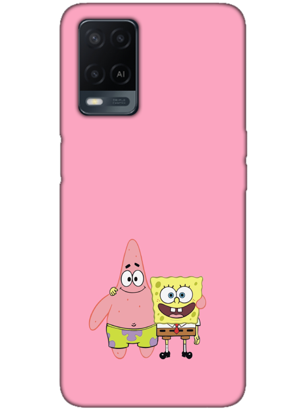 Oppo%20A54%20Sünger%20Bob%20Ve%20Patrickstar%20Pembe%20Telefon%20Kılıfı