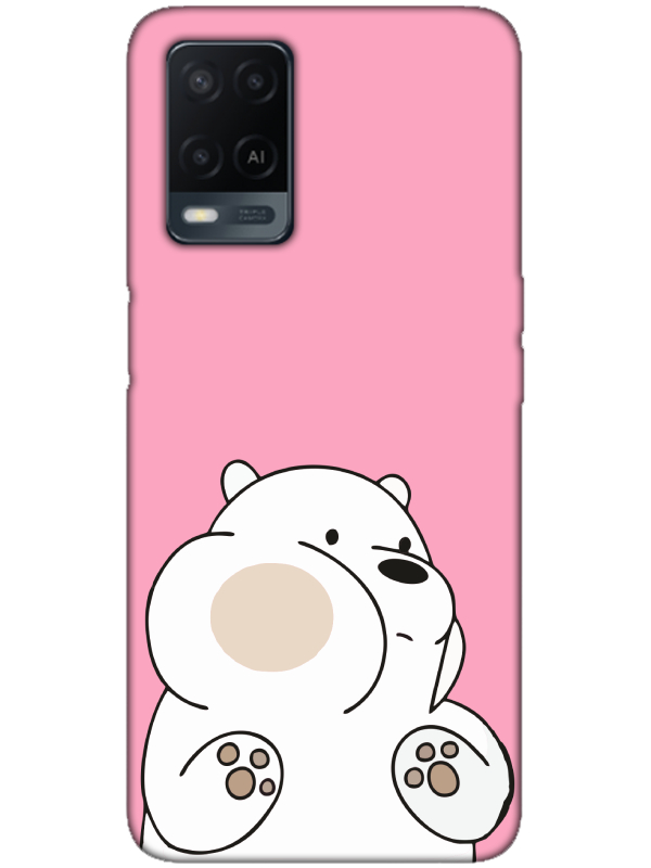 Oppo%20A54%20Panda%20Pembe%20Telefon%20Kılıfı