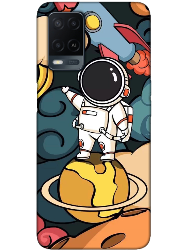 Oppo%20A54%20Astronot%20Telefon%20Kılıfı