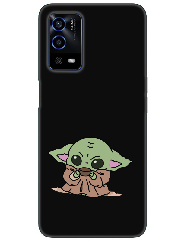 Oppo%20A55%20Baby%20Yoda%20Siyah%20Telefon%20Kılıfı