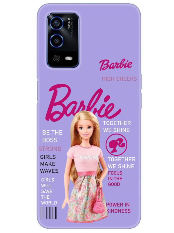 Oppo%20A55%20Barbie%20Lila%20Telefon%20Kılıfı