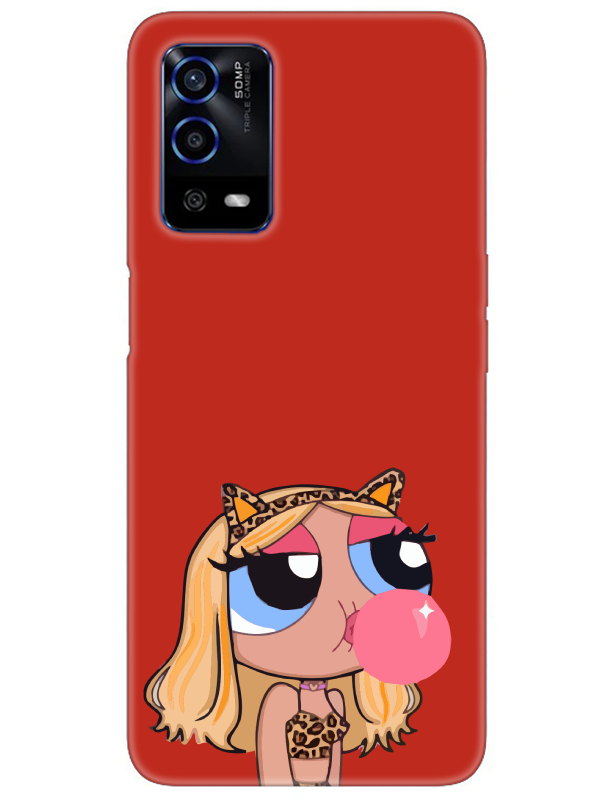 Oppo%20A55%20Powerpuff%20Girls%20Kırmızı%20Telefon%20Kılıfı