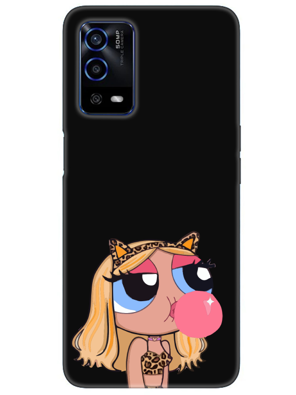 Oppo%20A55%20Powerpuff%20Girls%20Siyah%20Telefon%20Kılıfı