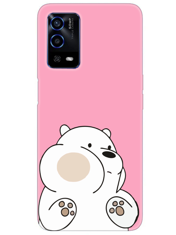 Oppo%20A55%20Panda%20Pembe%20Telefon%20Kılıfı