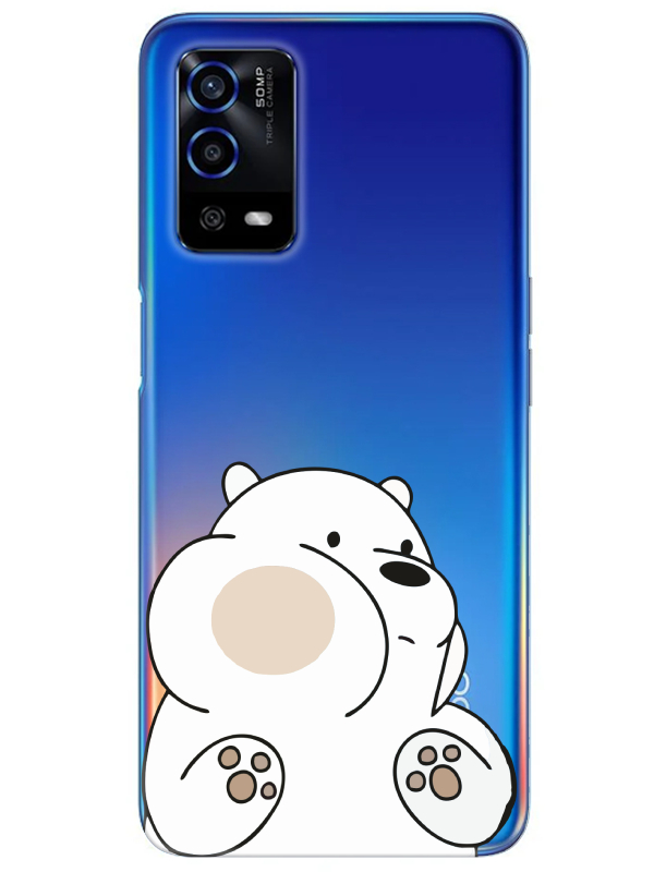 Oppo%20A55%20Panda%20Şeffaf%20Telefon%20Kılıfı