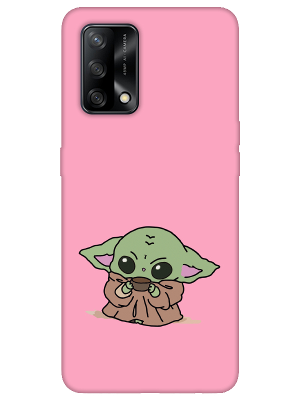 Oppo%20A74%20Baby%20Yoda%20Pembe%20Telefon%20Kılıfı