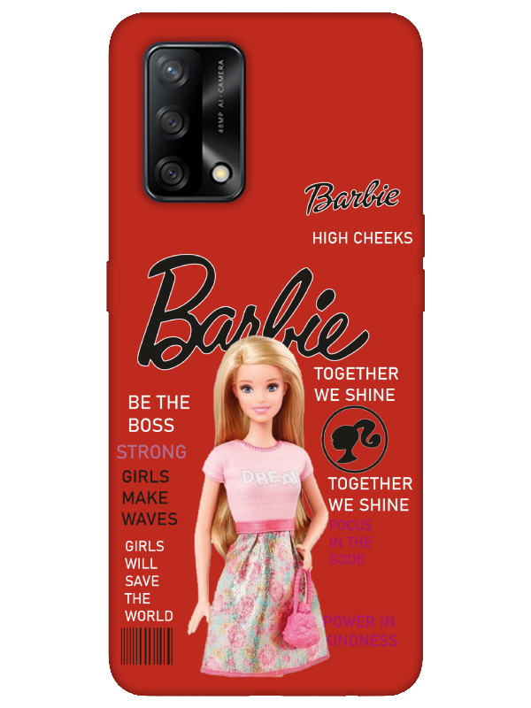 Oppo%20A74%20Barbie%20Kırmızı%20Telefon%20Kılıfı