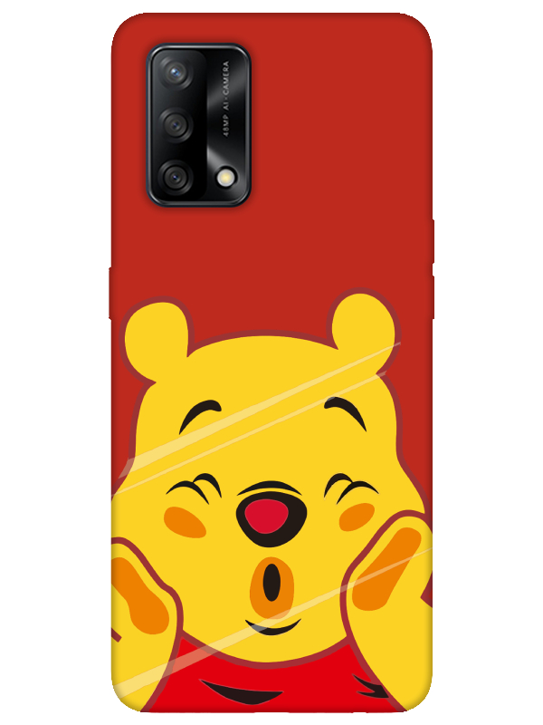 Oppo%20A74%20Winnie%20The%20Pooh%20Kırmızı%20Telefon%20Kılıfı