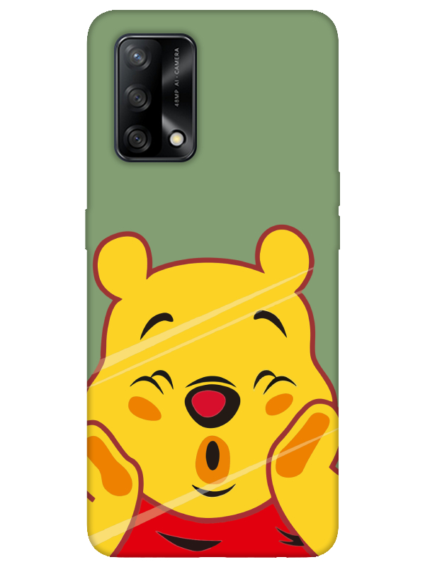 Oppo%20A74%20Winnie%20The%20Pooh%20Yeşil%20Telefon%20Kılıfı