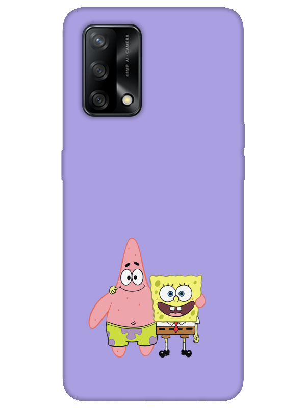 Oppo%20A74%20Sünger%20Bob%20Ve%20Patrickstar%20Lila%20Telefon%20Kılıfı