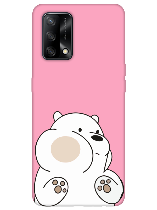 Oppo%20A74%20Panda%20Pembe%20Telefon%20Kılıfı