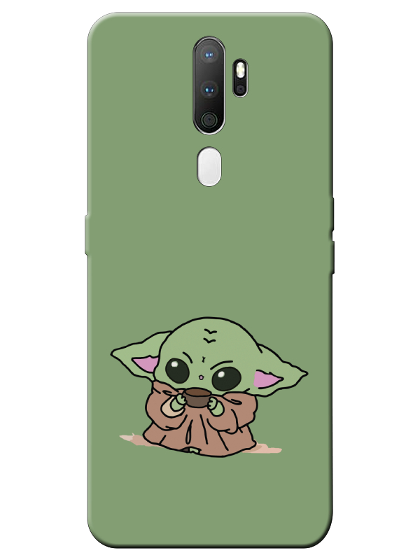 Oppo%20A9%202020%20Baby%20Yoda%20Yeşil%20Telefon%20Kılıfı