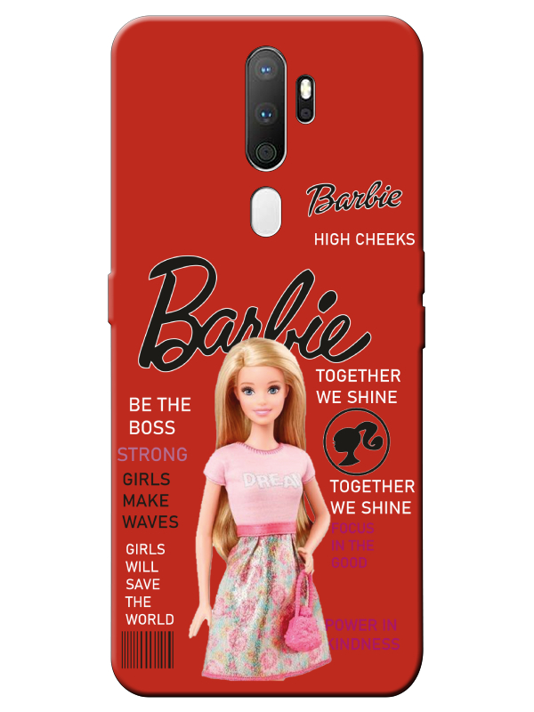 Oppo%20A9%202020%20Barbie%20Kırmızı%20Telefon%20Kılıfı