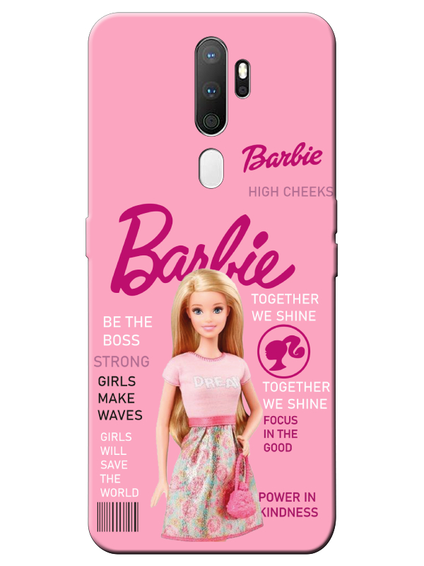 Oppo%20A9%202020%20Barbie%20Pembe%20Telefon%20Kılıfı