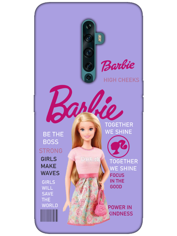 Oppo%20Reno2%20Z%20Barbie%20Lila%20Telefon%20Kılıfı