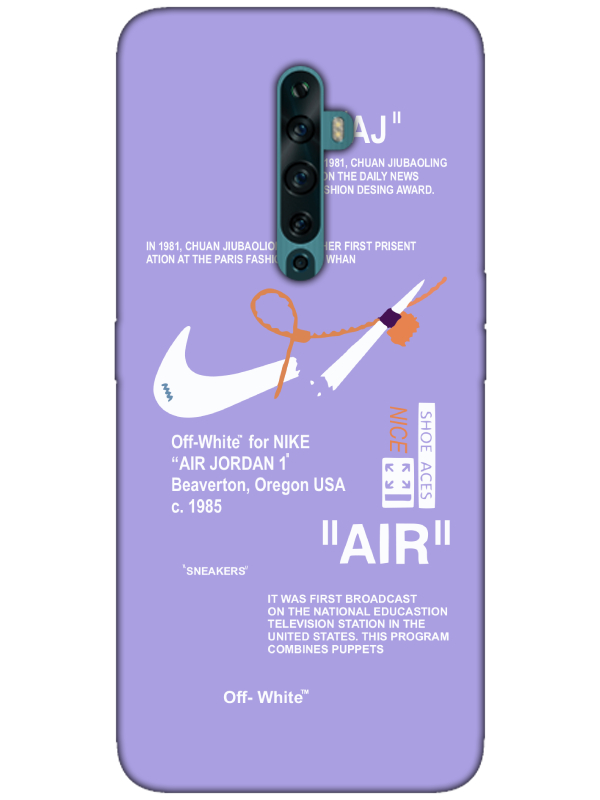 Oppo%20Reno2%20Z%20Nike%20Air%20Lila%20Telefon%20Kılıfı