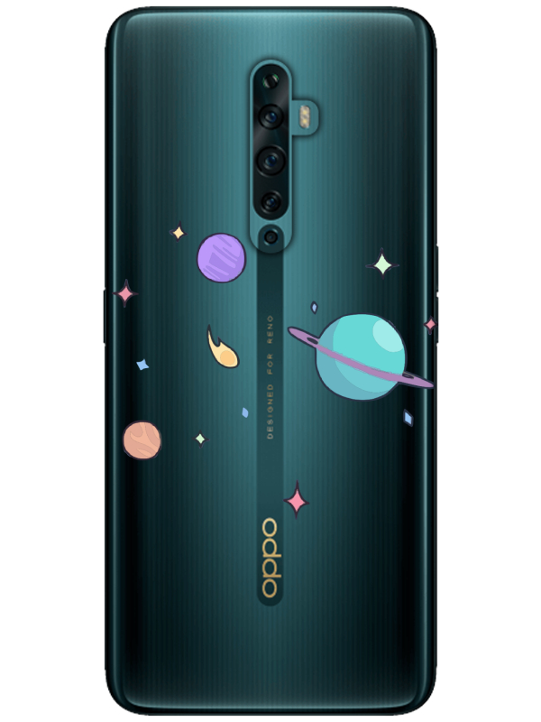 Oppo%20Reno2%20Z%20Gezegen%20Tasarım%20Şeffaf%20Telefon%20Kılıfı