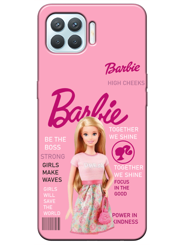 Oppo%20Reno%204%20Lite%20Barbie%20Pembe%20Telefon%20Kılıfı