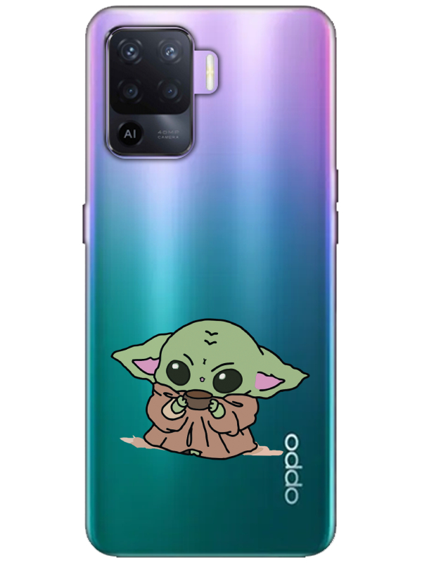 Oppo%20Reno%205%20Lite%20Baby%20Yoda%20Şeffaf%20Telefon%20Kılıfı