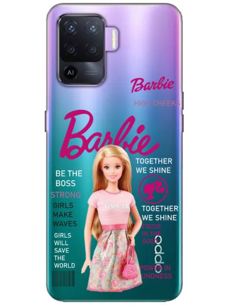 Oppo%20Reno%205%20Lite%20Barbie%20Şeffaf%20Telefon%20Kılıfı