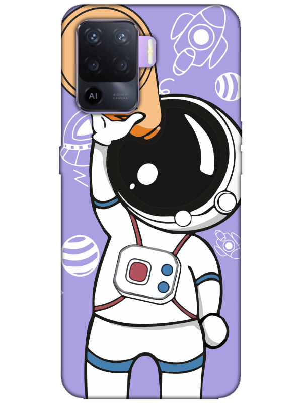 Oppo%20Reno%205%20Lite%20Astronot%20Lila%20Telefon%20Kılıfı