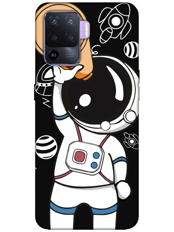 Oppo%20Reno%205%20Lite%20Astronot%20Siyah%20Telefon%20Kılıfı