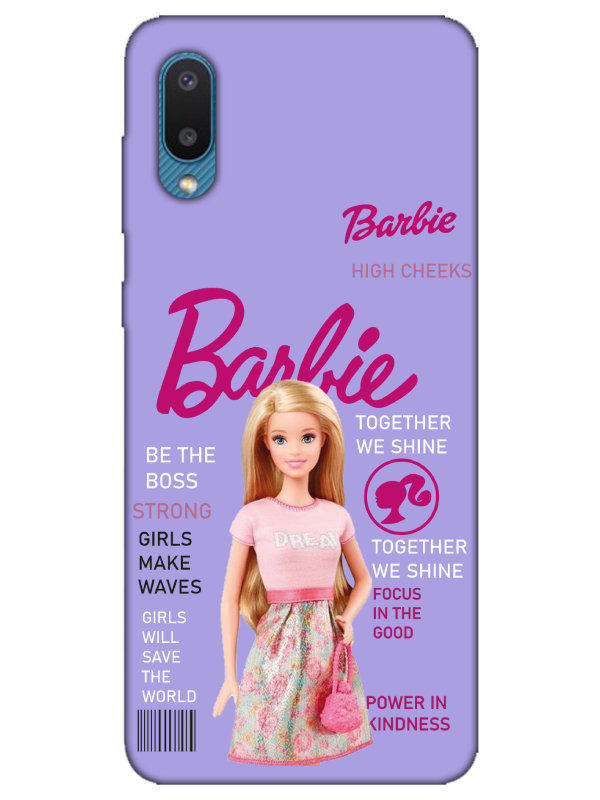 Samsung%20A02%20Barbie%20Lila%20Telefon%20Kılıfı