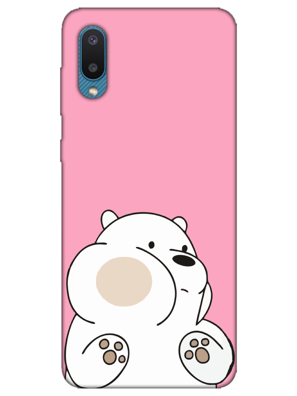 Samsung%20A02%20Panda%20Pembe%20Telefon%20Kılıfı