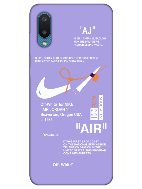 Samsung%20A02%20Nike%20Air%20Lila%20Telefon%20Kılıfı