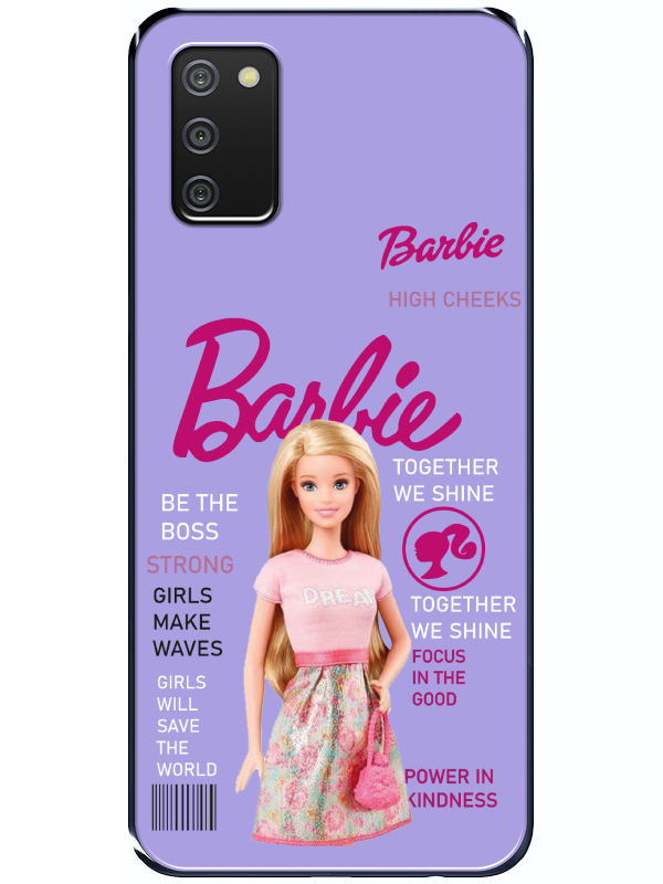 Samsung%20A02s%20Barbie%20Lila%20Telefon%20Kılıfı