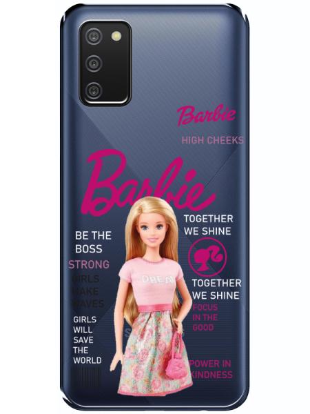 Samsung%20A02s%20Barbie%20Şeffaf%20Telefon%20Kılıfı