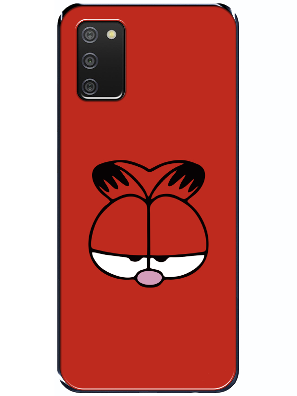 Samsung%20A02s%20Garfield%20Kırmızı%20Telefon%20Kılıfı