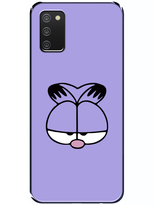 Samsung%20A02s%20Garfield%20Lila%20Telefon%20Kılıfı