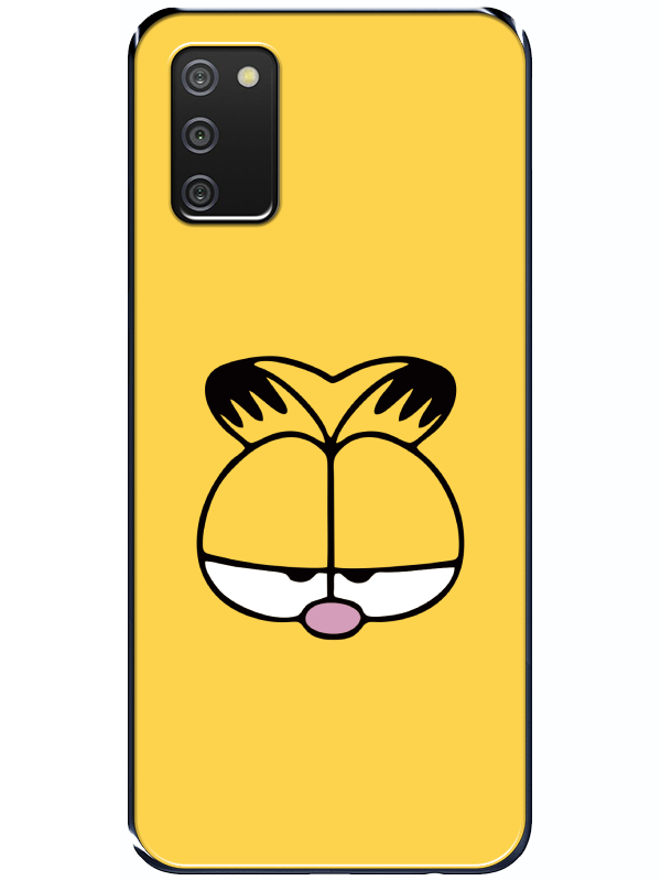 Samsung%20A02s%20Garfield%20Sarı%20Telefon%20Kılıfı