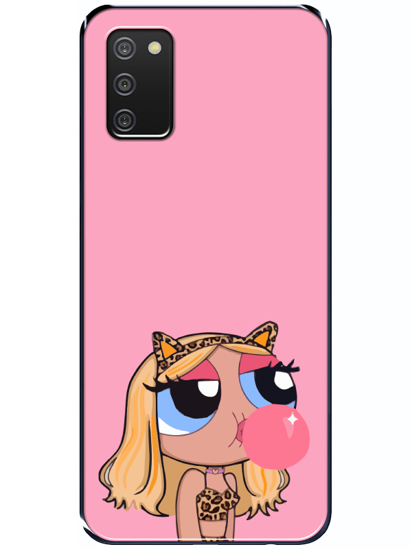 Samsung%20A02s%20Powerpuff%20Girls%20Pembe%20Telefon%20Kılıfı