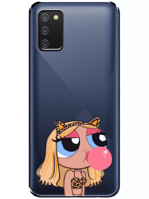 Samsung%20A02s%20Powerpuff%20Girls%20Şeffaf%20Telefon%20Kılıfı