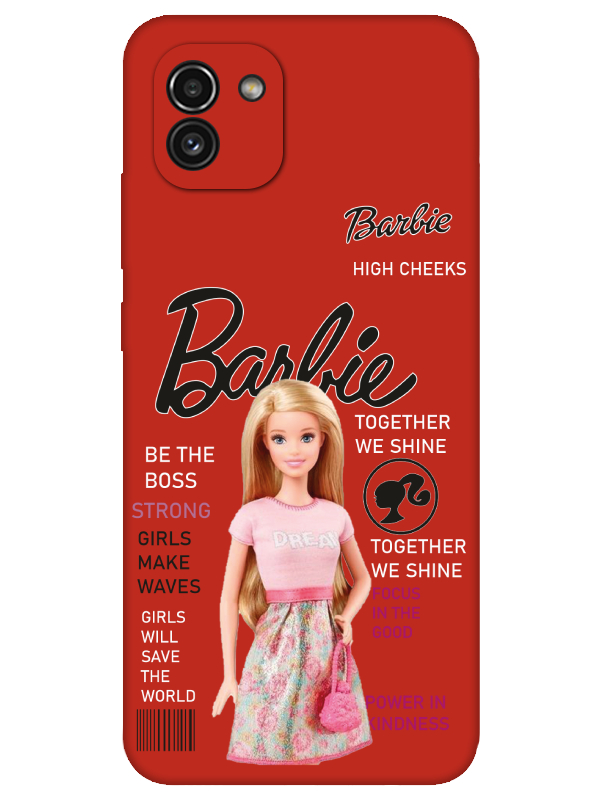 Samsung%20A03%20Barbie%20Kırmızı%20Telefon%20Kılıfı