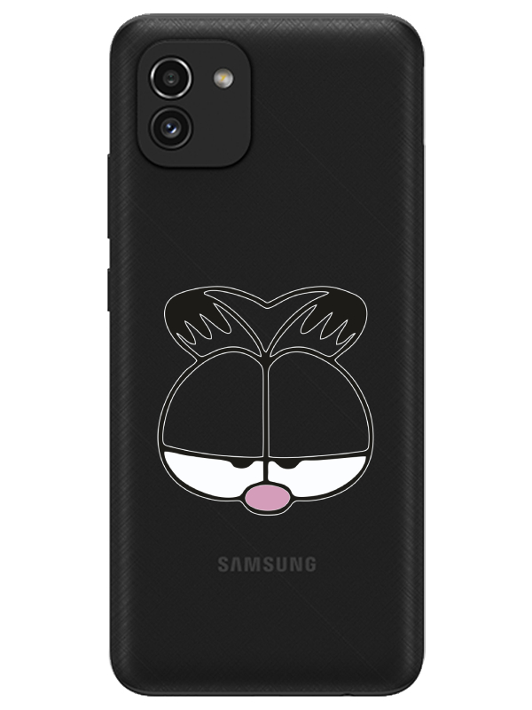 Samsung%20A03%20Garfield%20Şeffaf%20Telefon%20Kılıfı