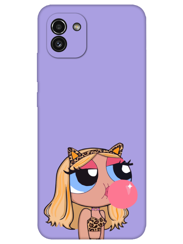 Samsung%20A03%20Powerpuff%20Girls%20Lila%20Telefon%20Kılıfı