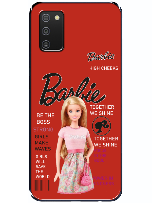 Samsung%20A03s%20Barbie%20Kırmızı%20Telefon%20Kılıfı