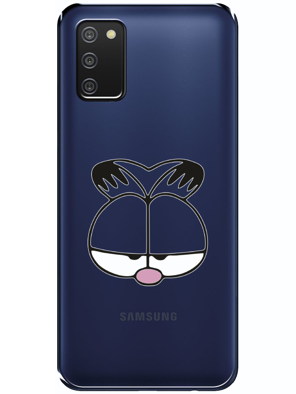 Samsung%20A03s%20Garfield%20Şeffaf%20Telefon%20Kılıfı