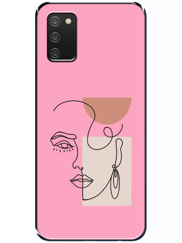 Samsung%20A03s%20Women%20Art%20Pembe%20Telefon%20Kılıfı