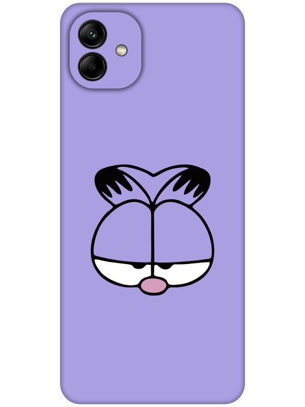 Samsung%20A04%20Garfield%20Lila%20Telefon%20Kılıfı