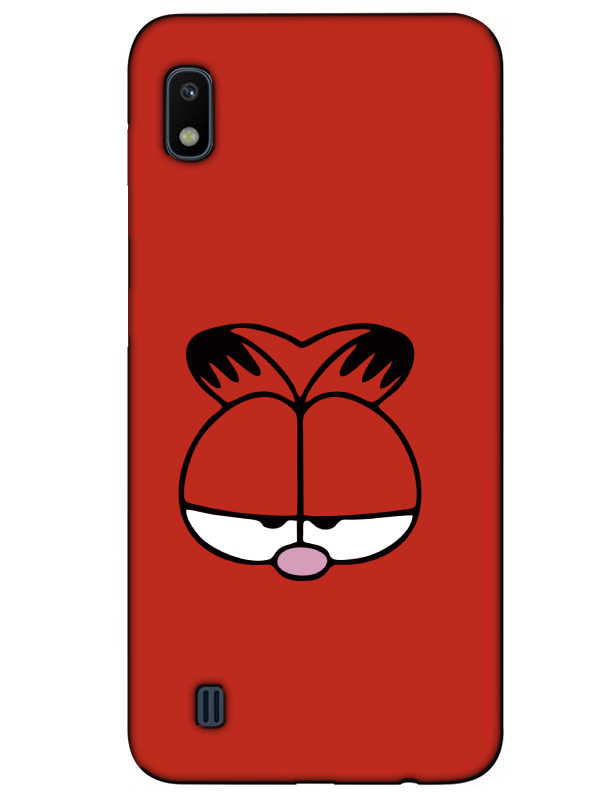 Samsung%20A10%20Garfield%20Kırmızı%20Telefon%20Kılıfı