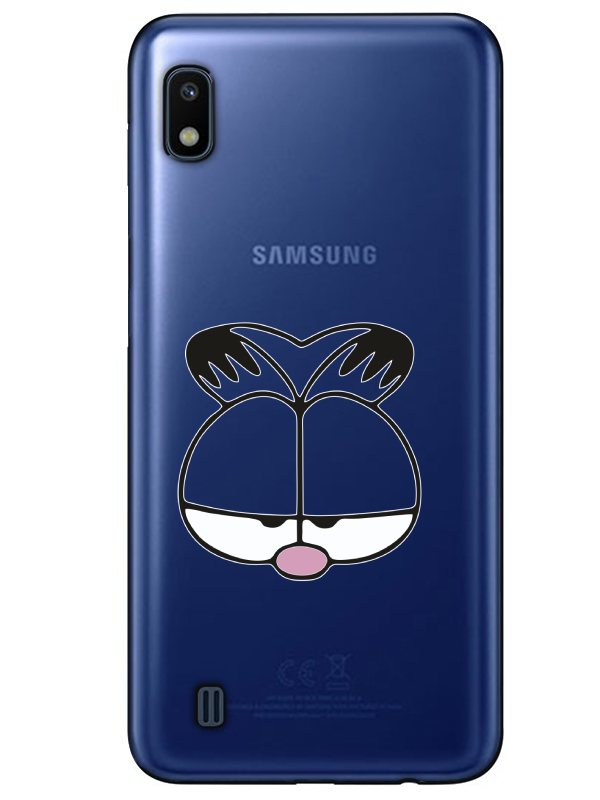 Samsung%20A10%20Garfield%20Şeffaf%20Telefon%20Kılıfı